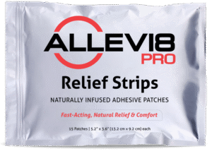 b epic allevi8 pro relief strips product